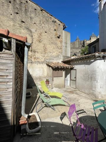 Le Patio Cathare Leilighet Carcassonne Eksteriør bilde
