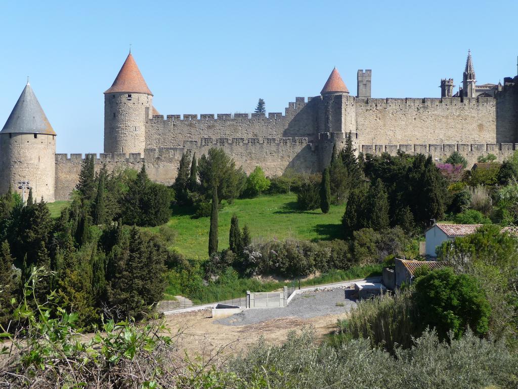 Le Patio Cathare Leilighet Carcassonne Eksteriør bilde